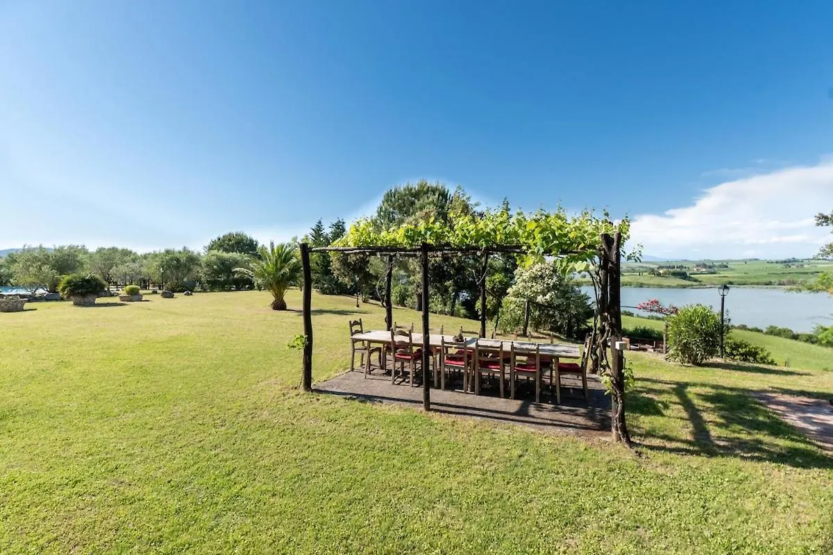 Villa La Lespa Wpool Biliardo And Lake View Casa Sant'Andrea Italy
